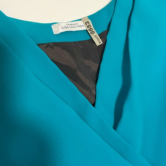 Versace Collection | Turqouise Dress | 2 - Picture 7 of 11
